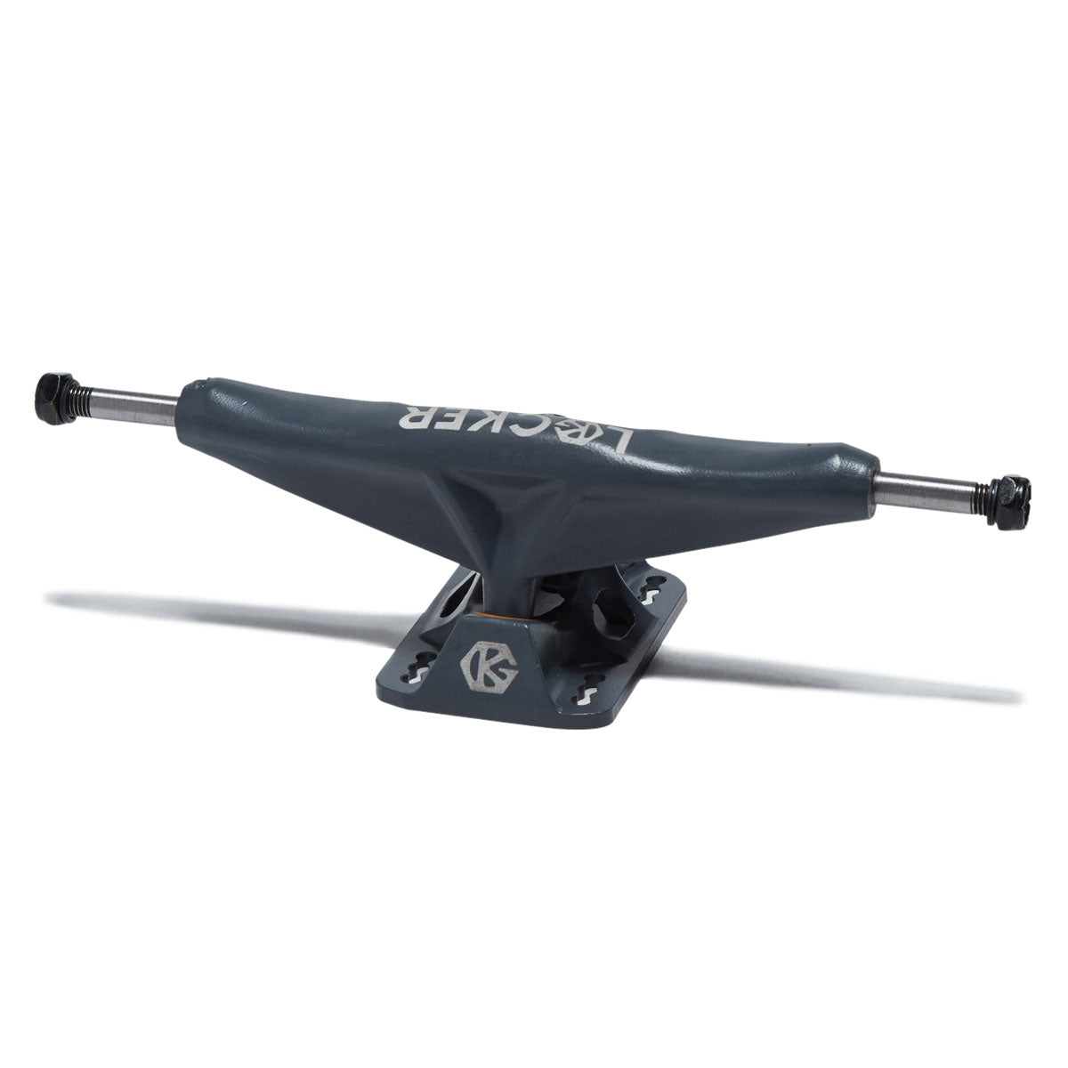 Grind King Locker Skateboard Trucks - Battleship Grey - 9.25