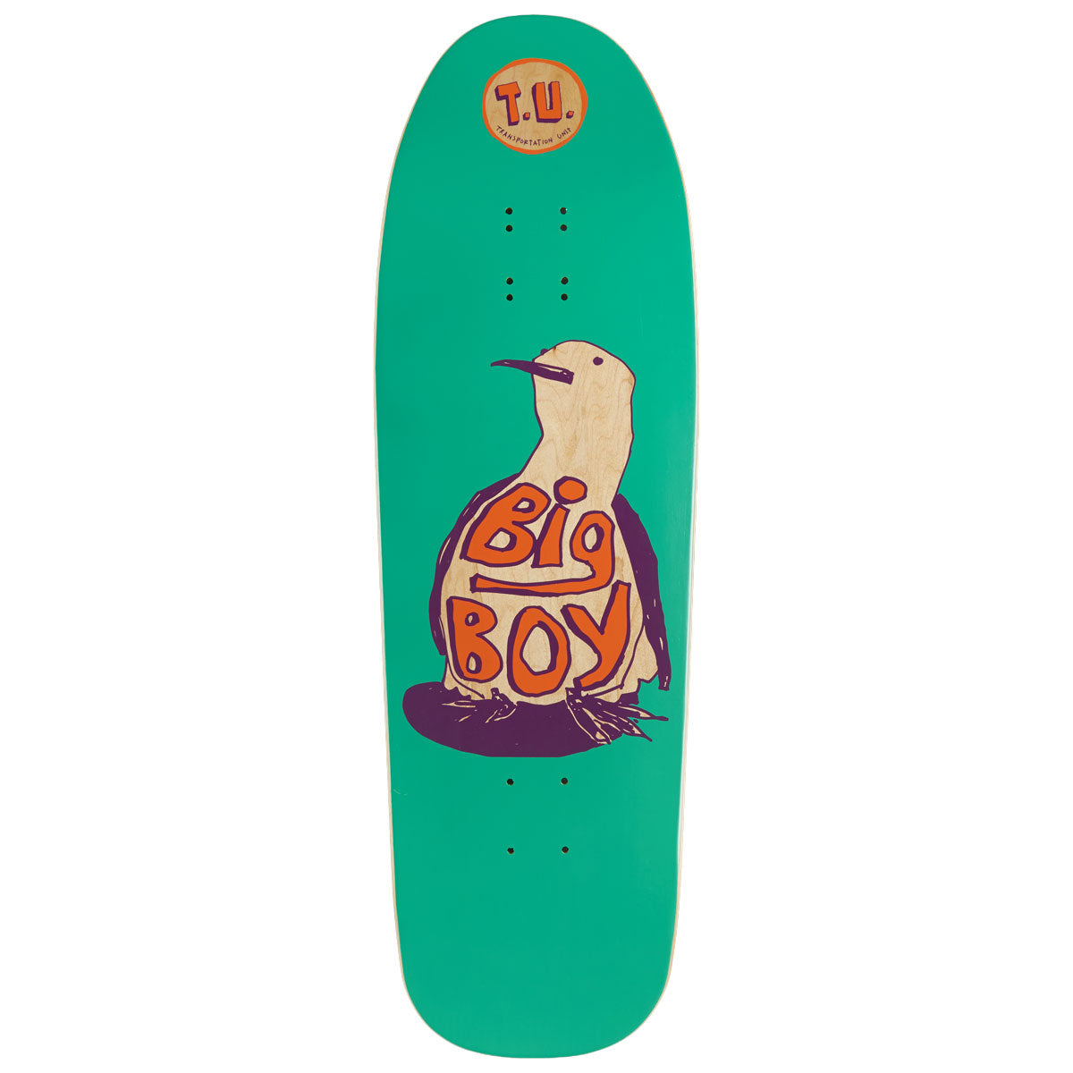 Transportation Unit The Real Big Boy Skateboard Deck - 9.75