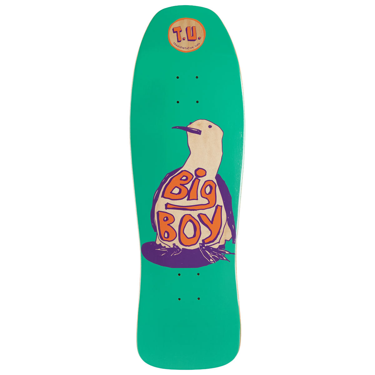 Transportation Unit Big Boy Skateboard Deck - 9.75