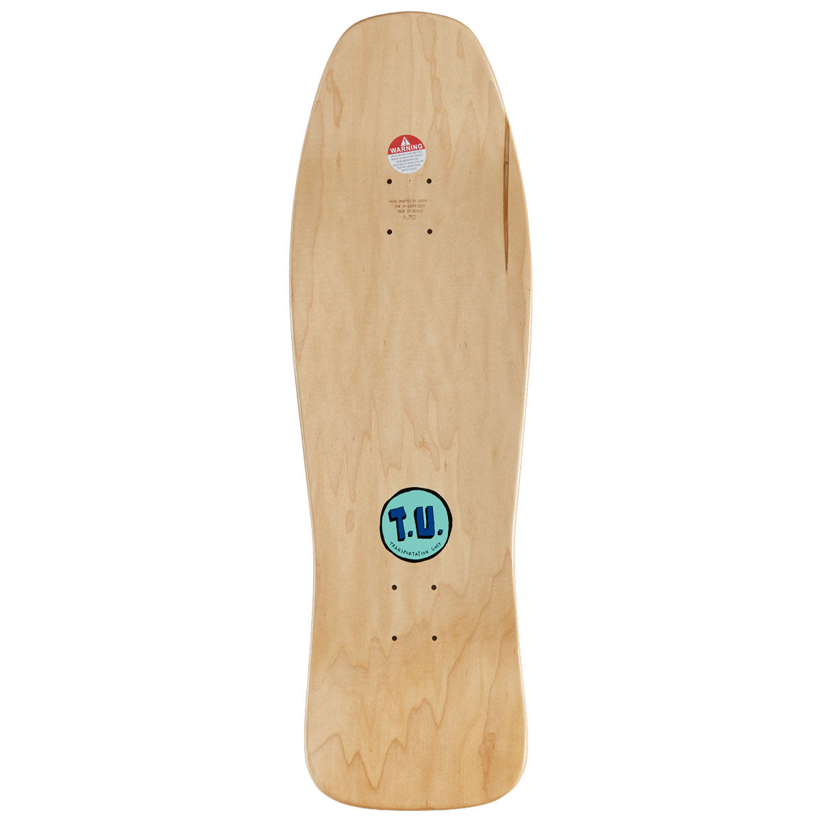 Transportation Unit Big Boy Skateboard Deck - 9.75