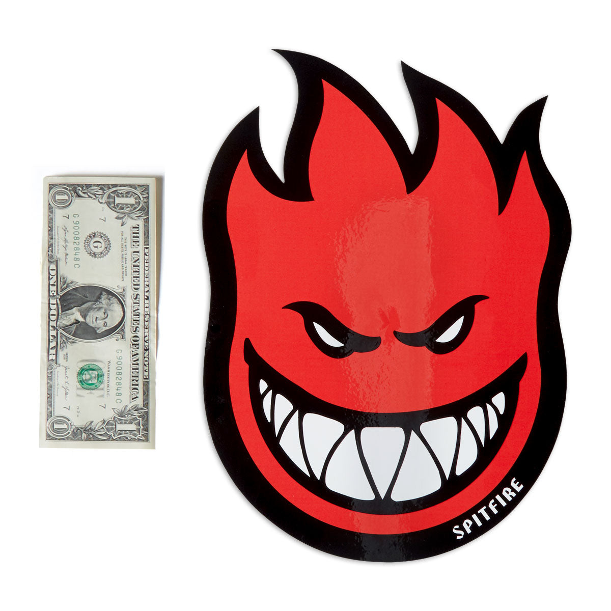 Spitfire Bighead LG Sticker - Red image 2