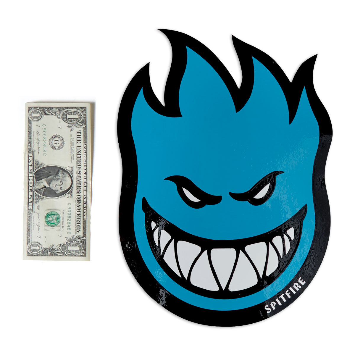 Spitfire Bighead LG Sticker - Blue image 2
