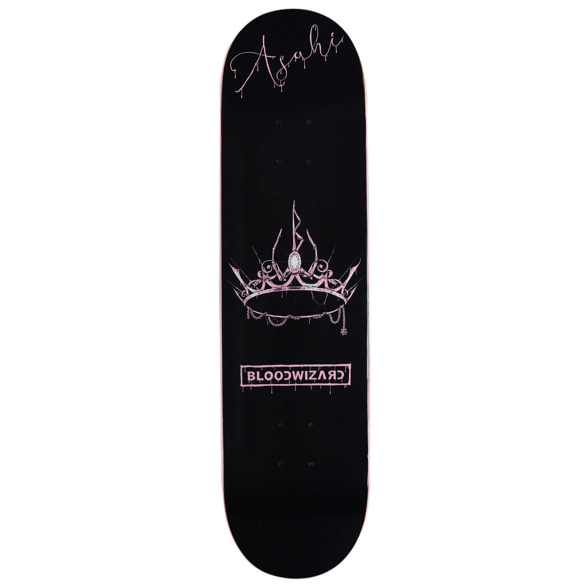 Blood Wizard Asahi Crown Skateboard Deck - 8.00