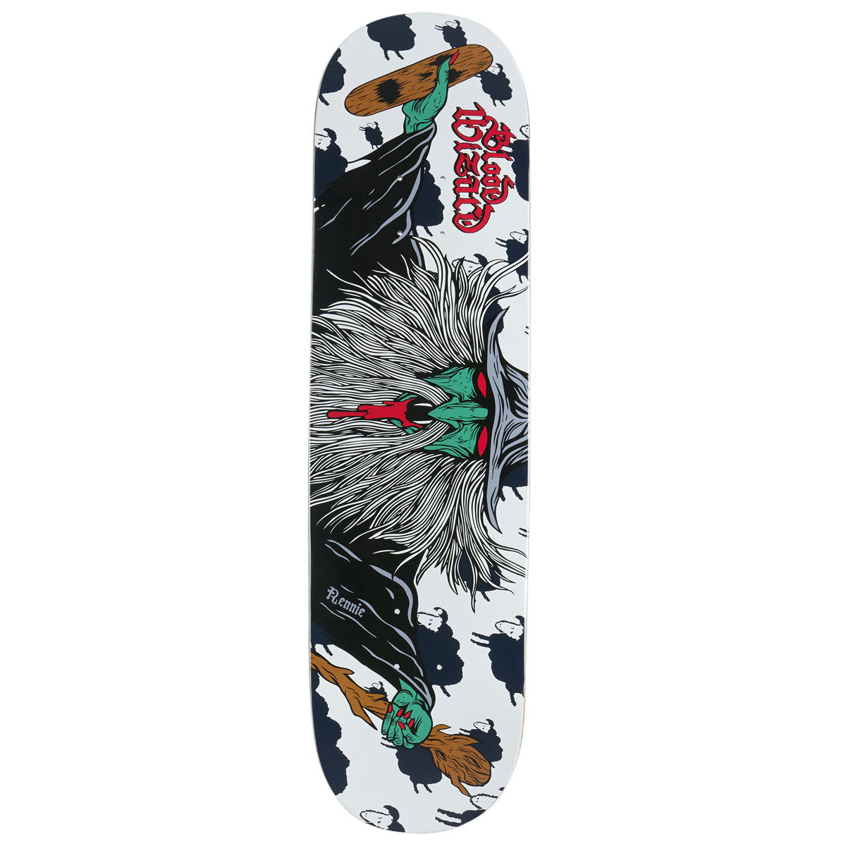 Blood Wizard Flying Wizard Rennie Skateboard Deck - 8.50
