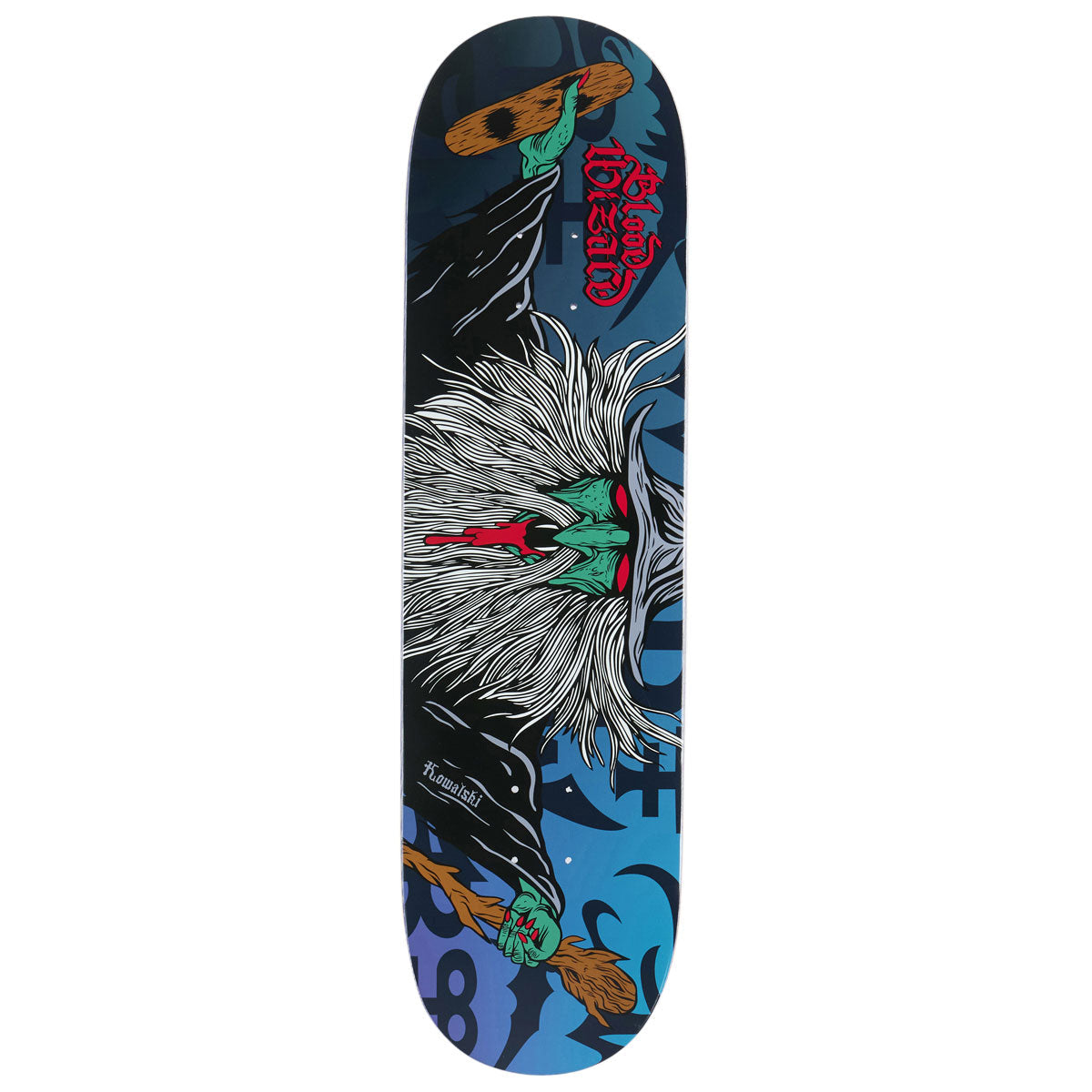 Blood Wizard Flying Wizard Kowalski Skateboard Deck - 8.50