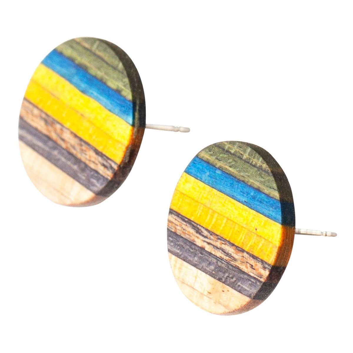 MapleXO Classic Stud Earrings - Strata image 1