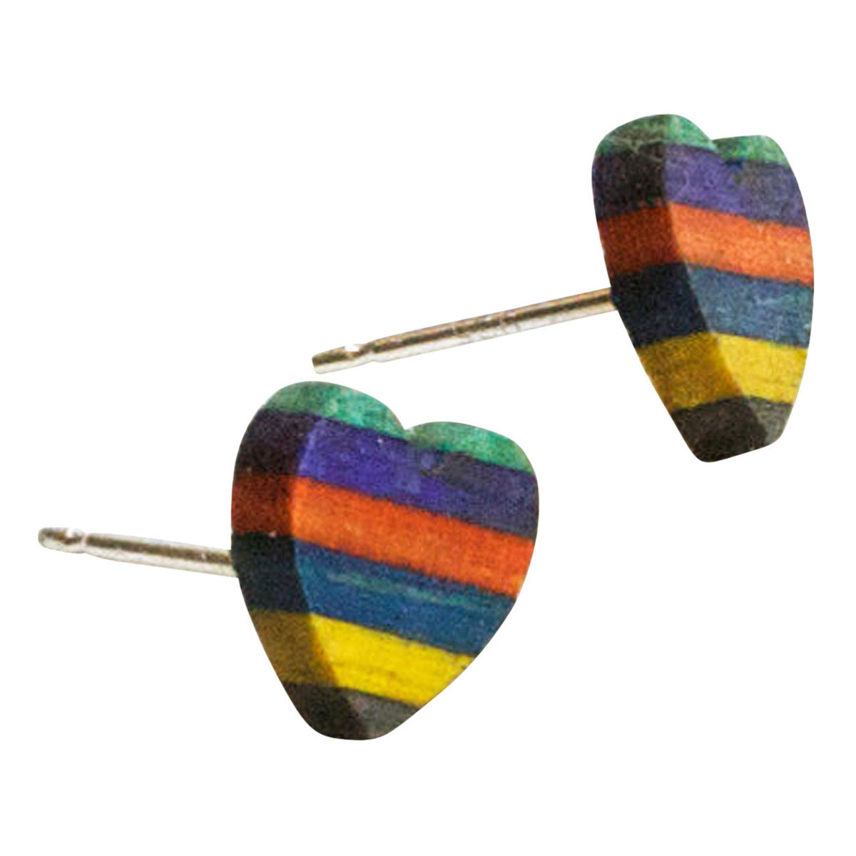 MapleXO Classic Stud Earrings - Heart image 2