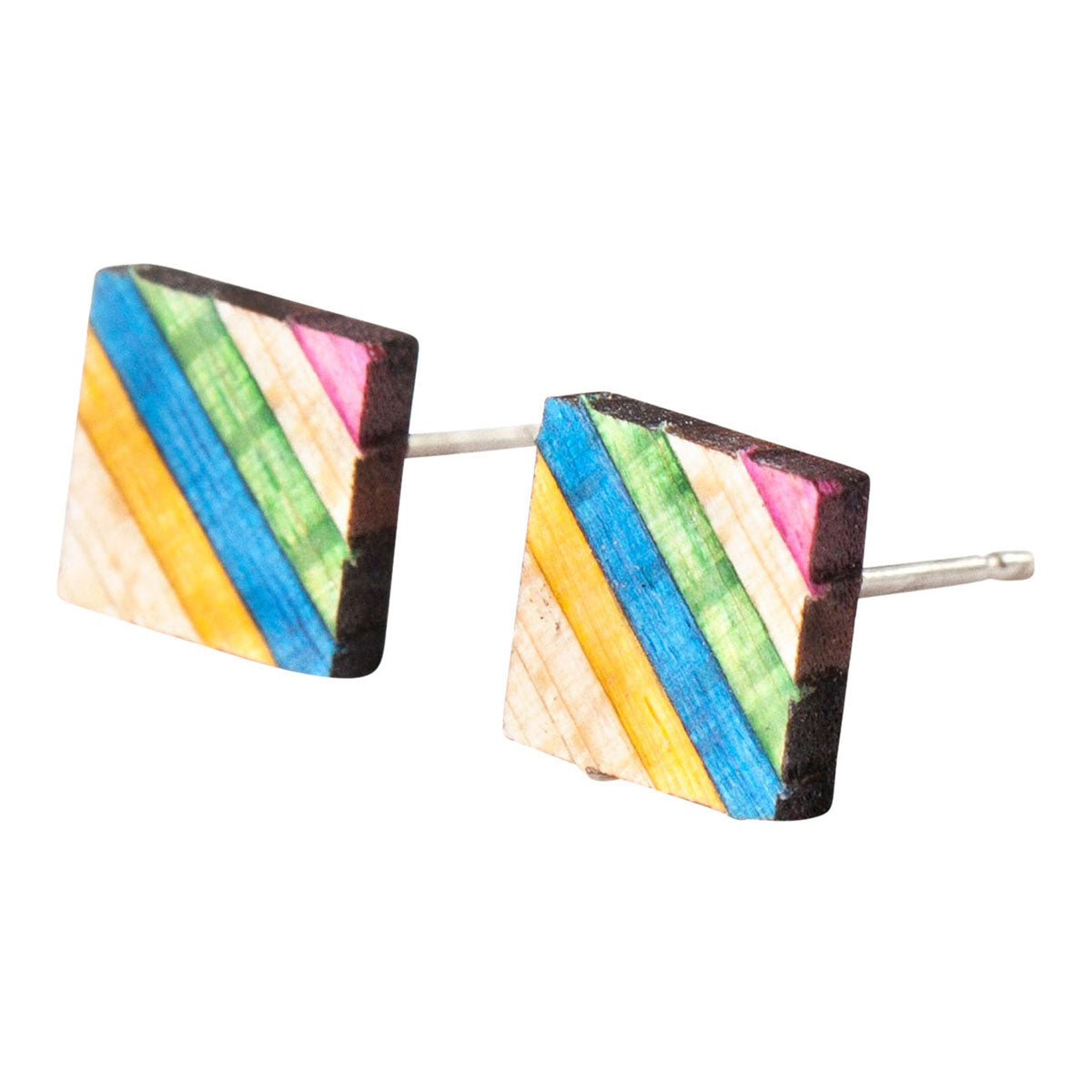MapleXO Classic Stud Earrings - Spectra image 1