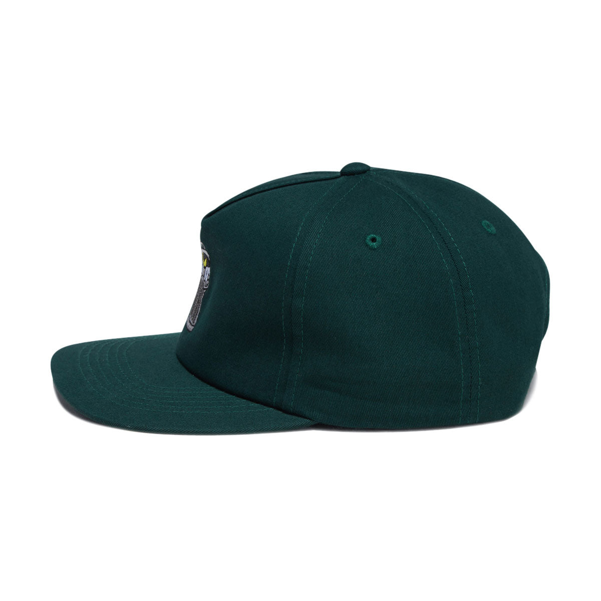 SlushCult Trash 5 Panel Hat - Forest Green image 3
