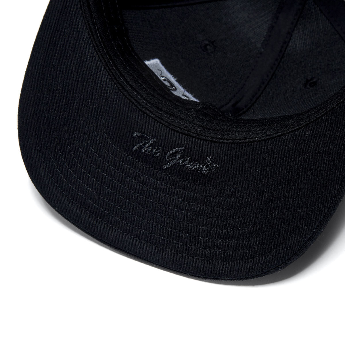 Poets Embroidered Trucker Hat - Black image 3