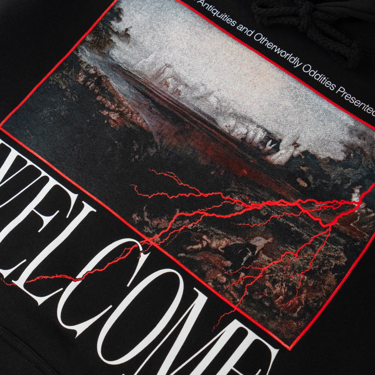 Welcome Antiquities Hoodie - Black image 3