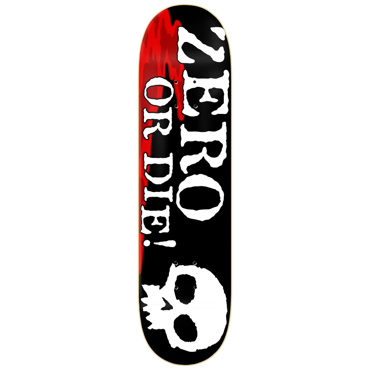 Zero Zero Or Die Skateboard Deck - 8.25