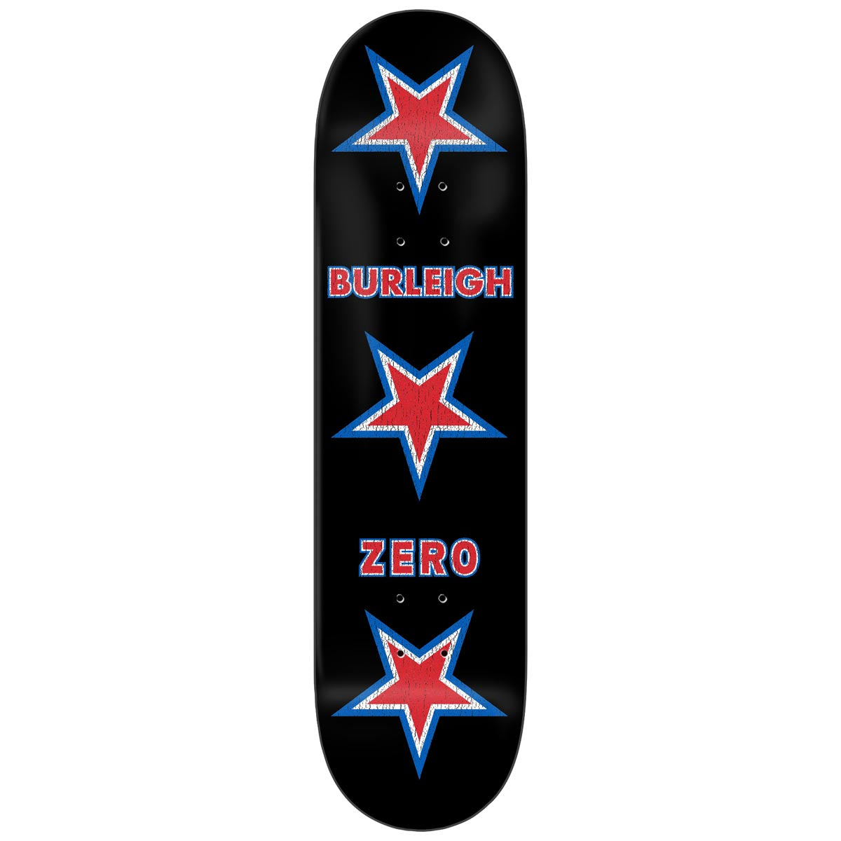 Zero American Zero Burleigh Skateboard Deck - Black - 8.50