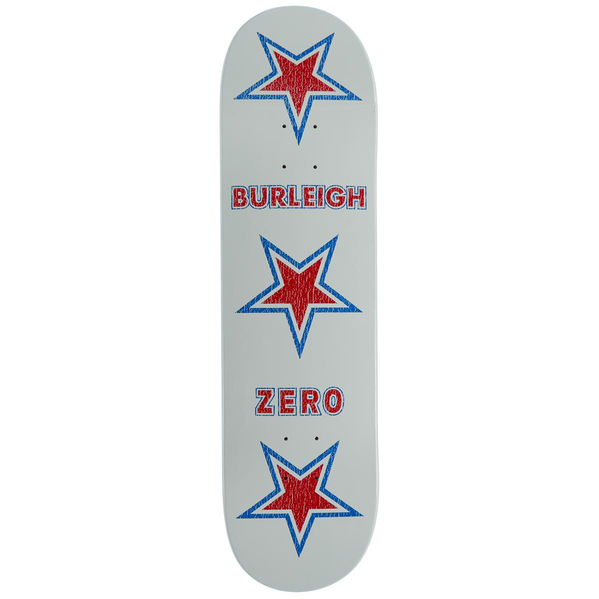 Zero American Zero Burleigh Skateboard Deck - White - 8.25