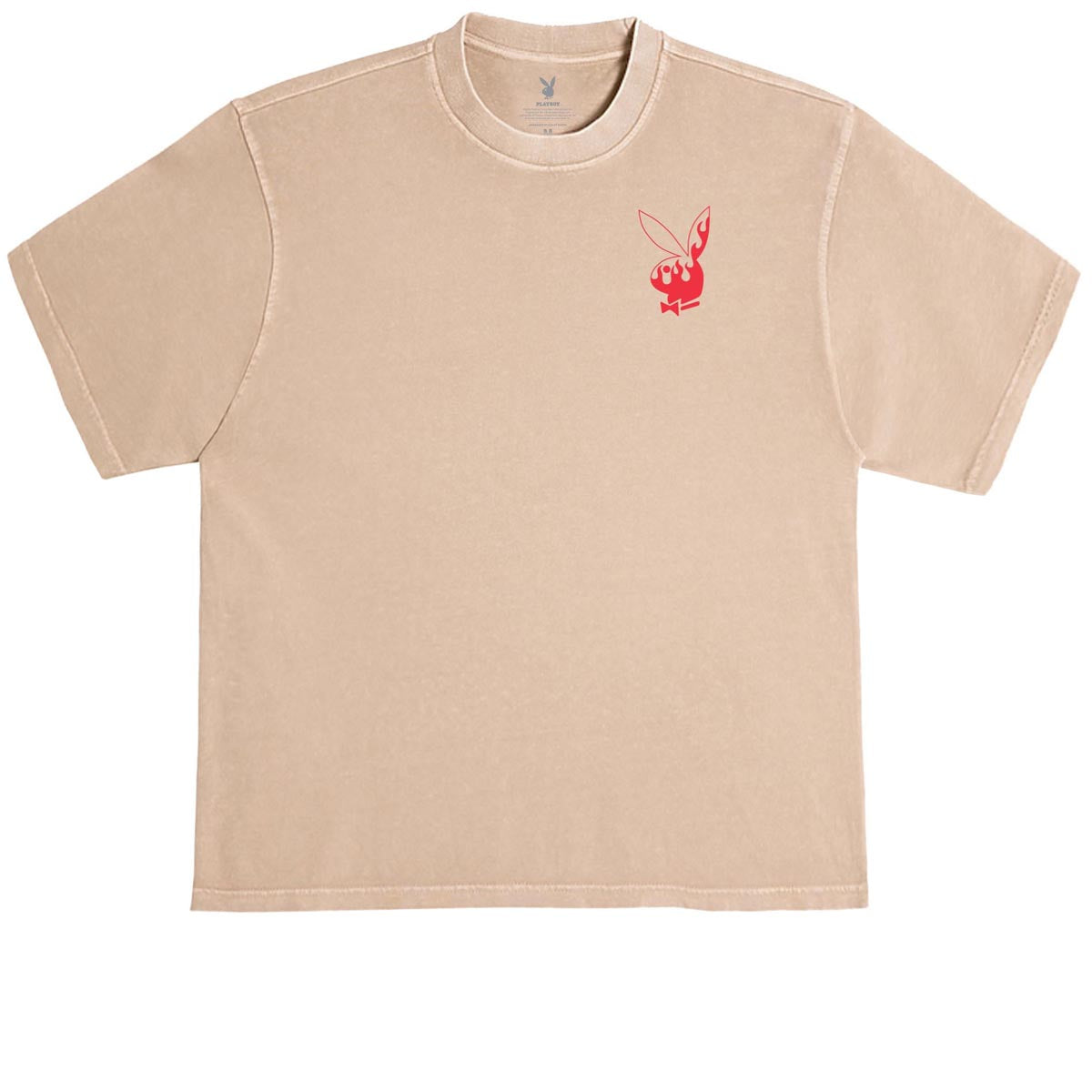 Color Bars x Playboy Flames 2.0 T-Shirt - Burro image 1