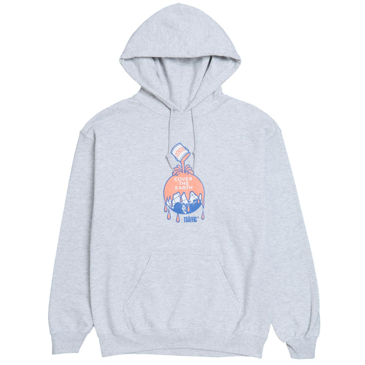 Traffic Cover The Earth Hoodie - Heather image 1