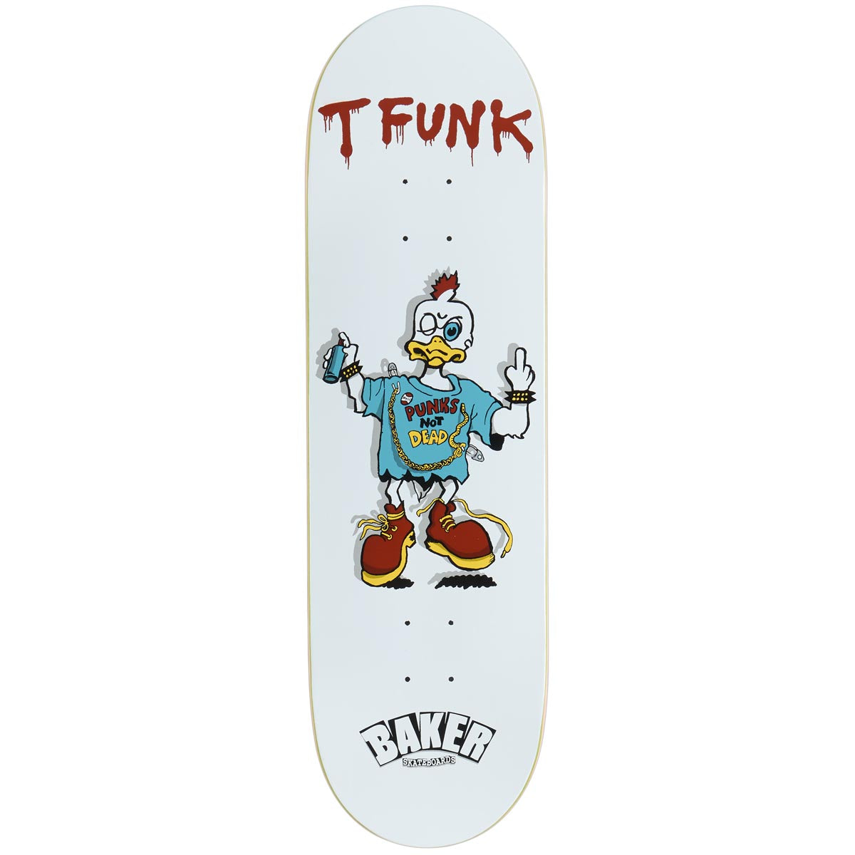 Baker T-funk Funk's Not Dead Skateboard Deck - 9.00