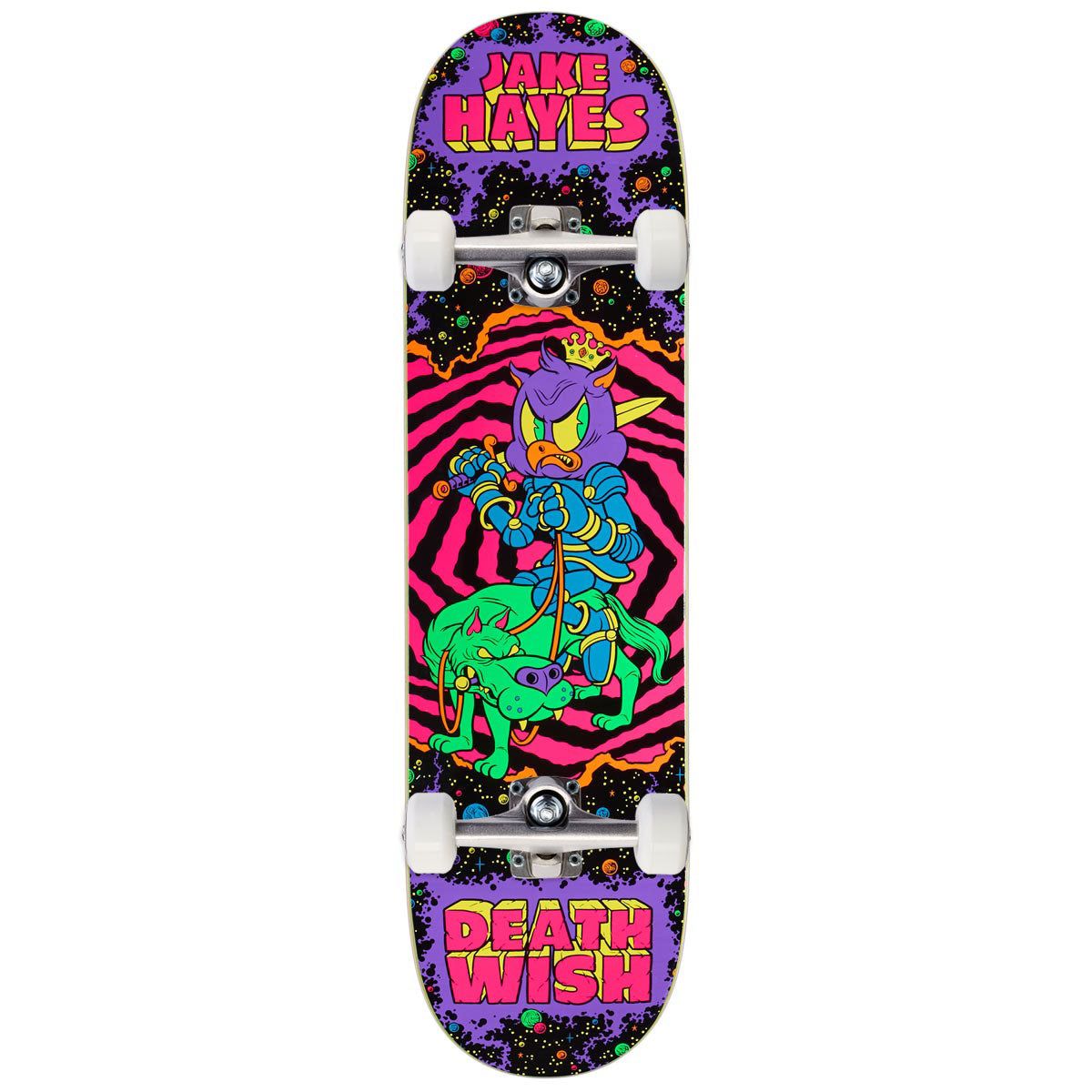 Deathwish Hayes Lords Of The Underworld Skateboard Complete - 8.25