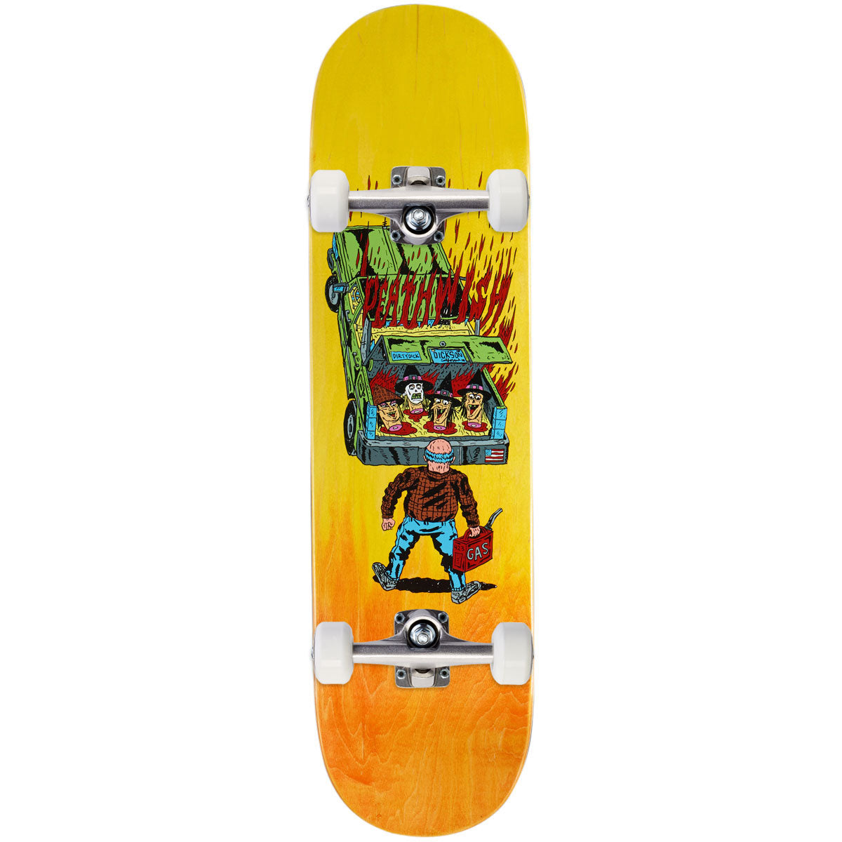 Deathwish Dickson Full Heat Skateboard Complete - 8.25