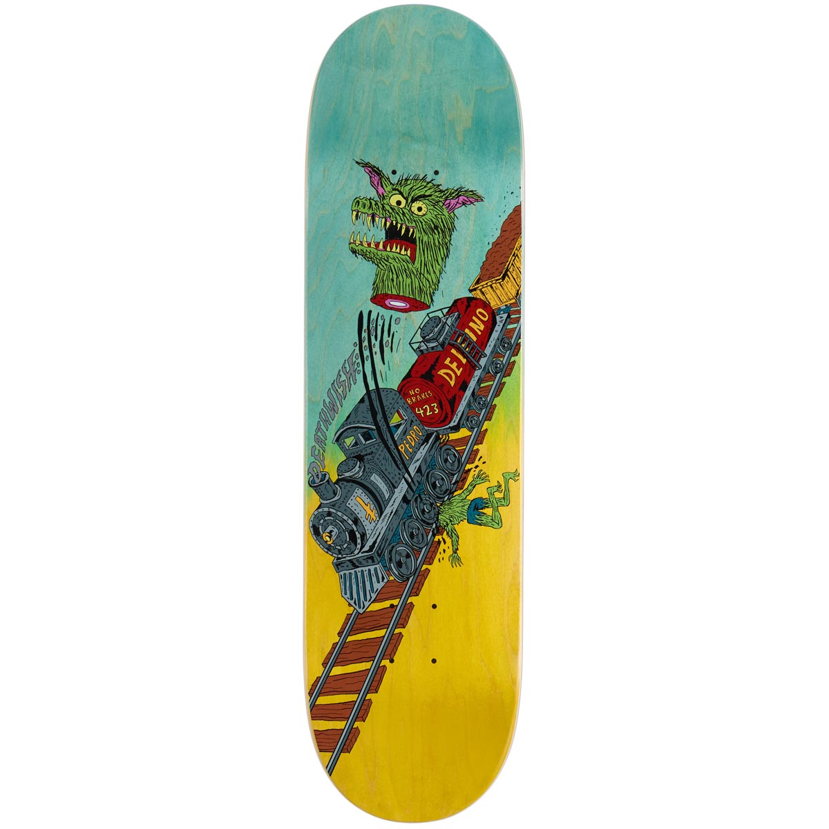 Deathwish Pedro Full Heat Skateboard Deck - 8.38