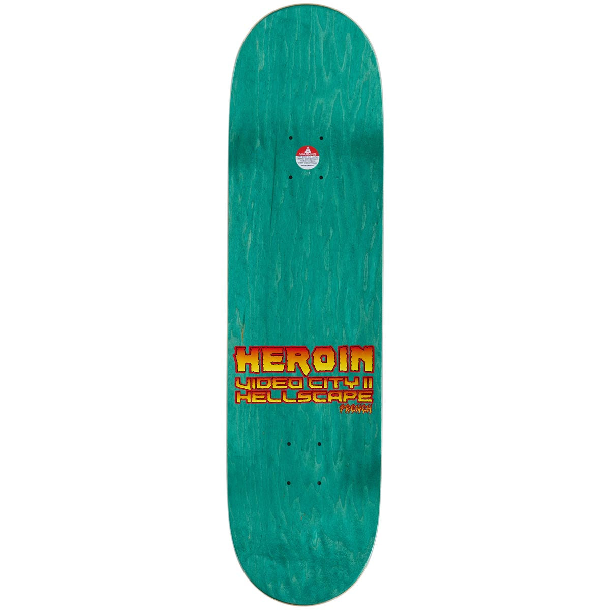 Heroin Yankou Hellscape Skateboard Deck - 8.25