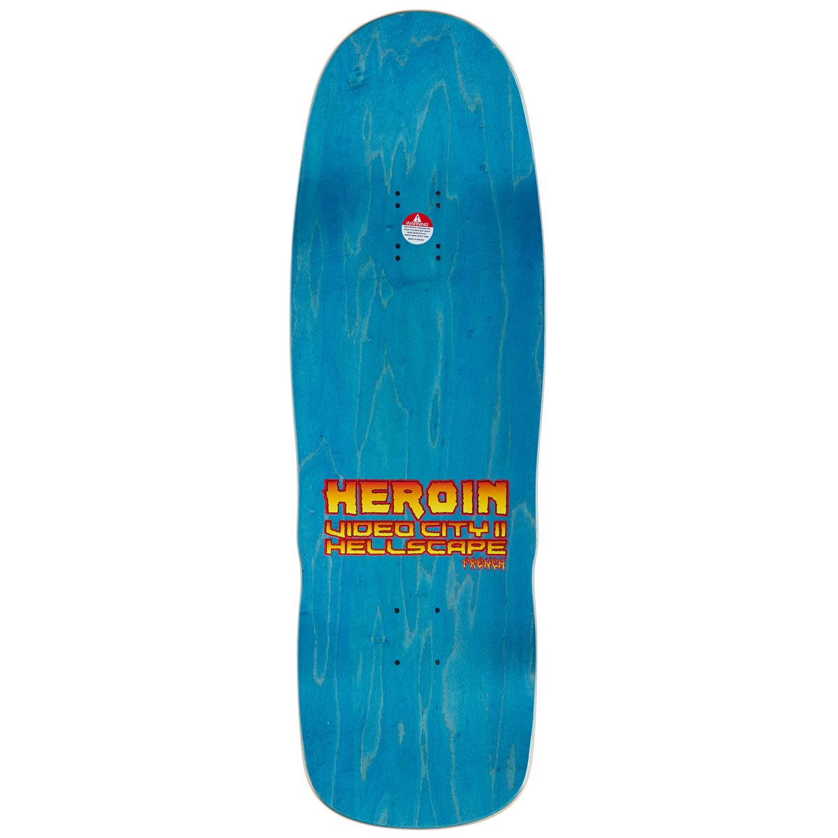 Heroin Dead Dave Hellscape Skateboard Deck - 10.10