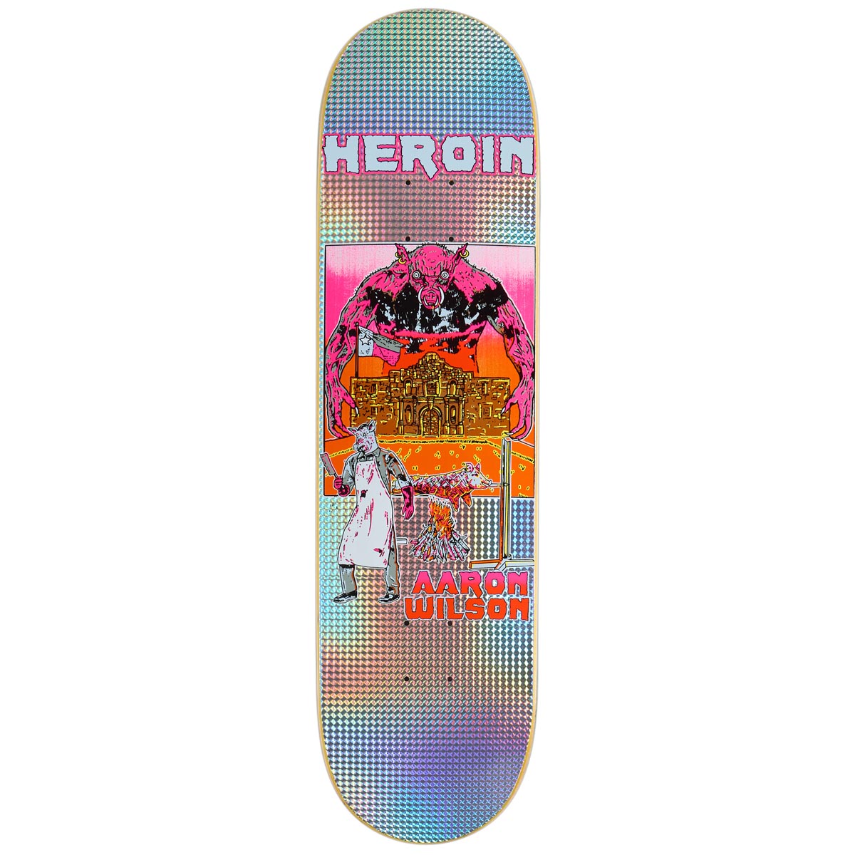 Heroin Wilson Hellscape Skateboard Deck - 8.50