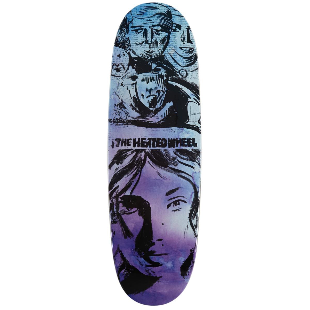 The Heated Wheel Jackland 90s Egg Skateboard Deck - 9.60