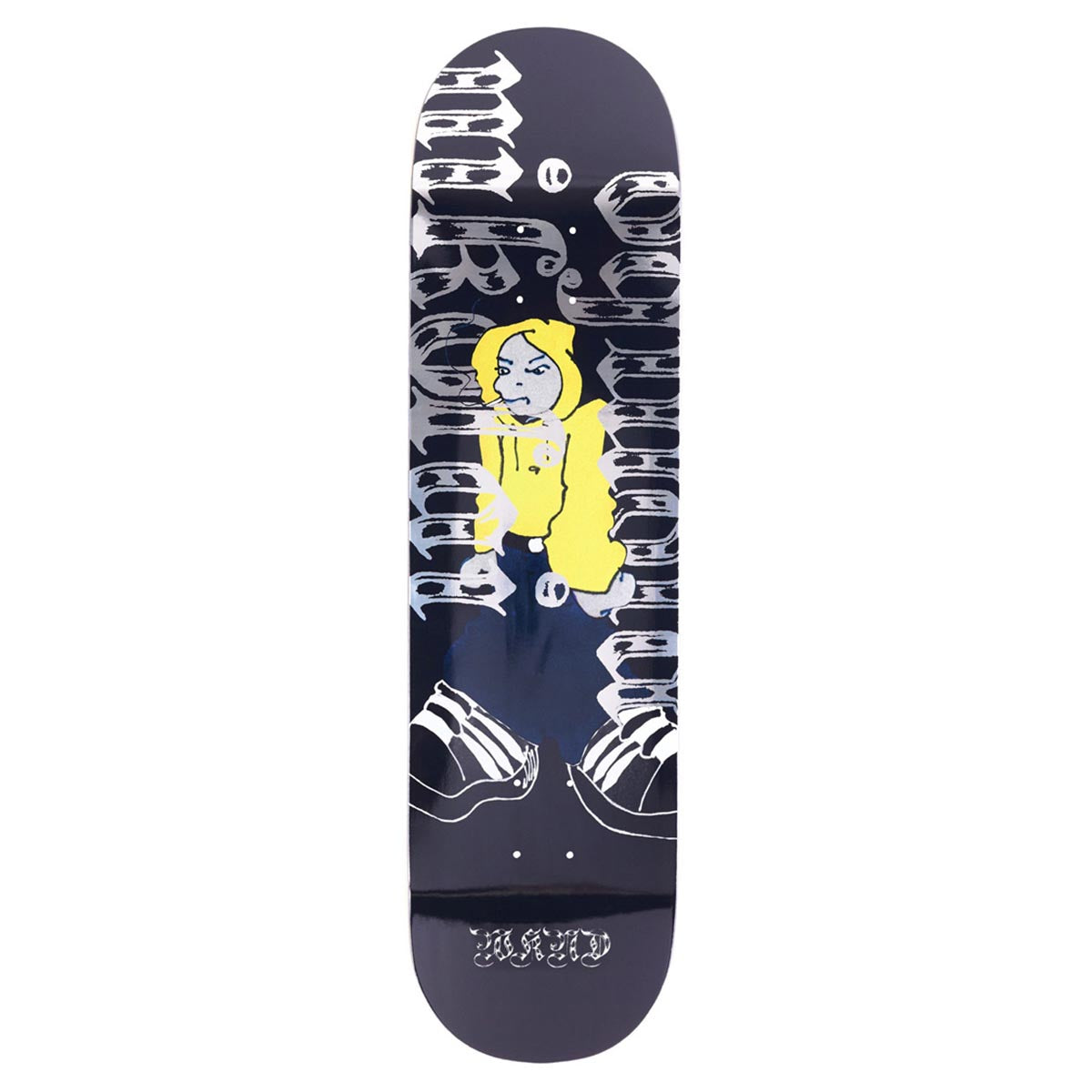 WKND Nikolai Piombo Skateboard Deck - Black - 8.50