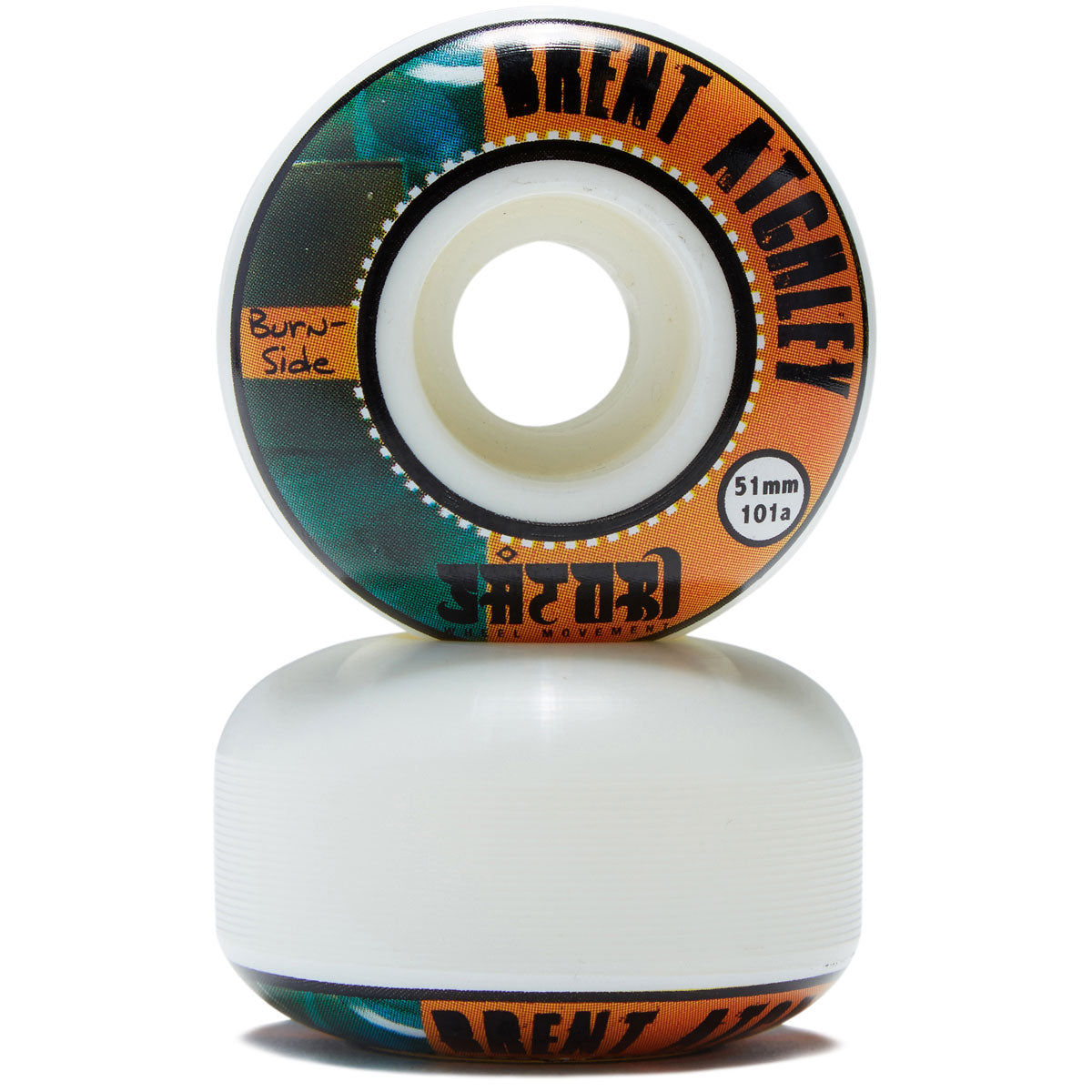 Satori Movement Brent Atchley Burnside Classic 101a Skateboard Wheels - 51mm image 2