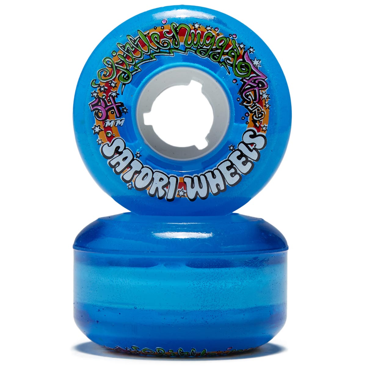 Satori Movement Lil Nugz Cruiser 78a Skateboard Wheels - Blue - 54mm image 2