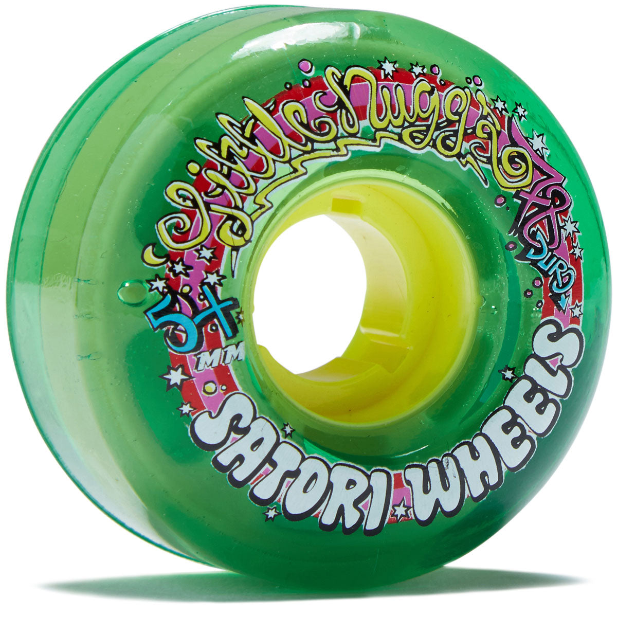 Satori Movement Lil Nugz Cruiser 78a Skateboard Wheels - Green - 54mm image 1