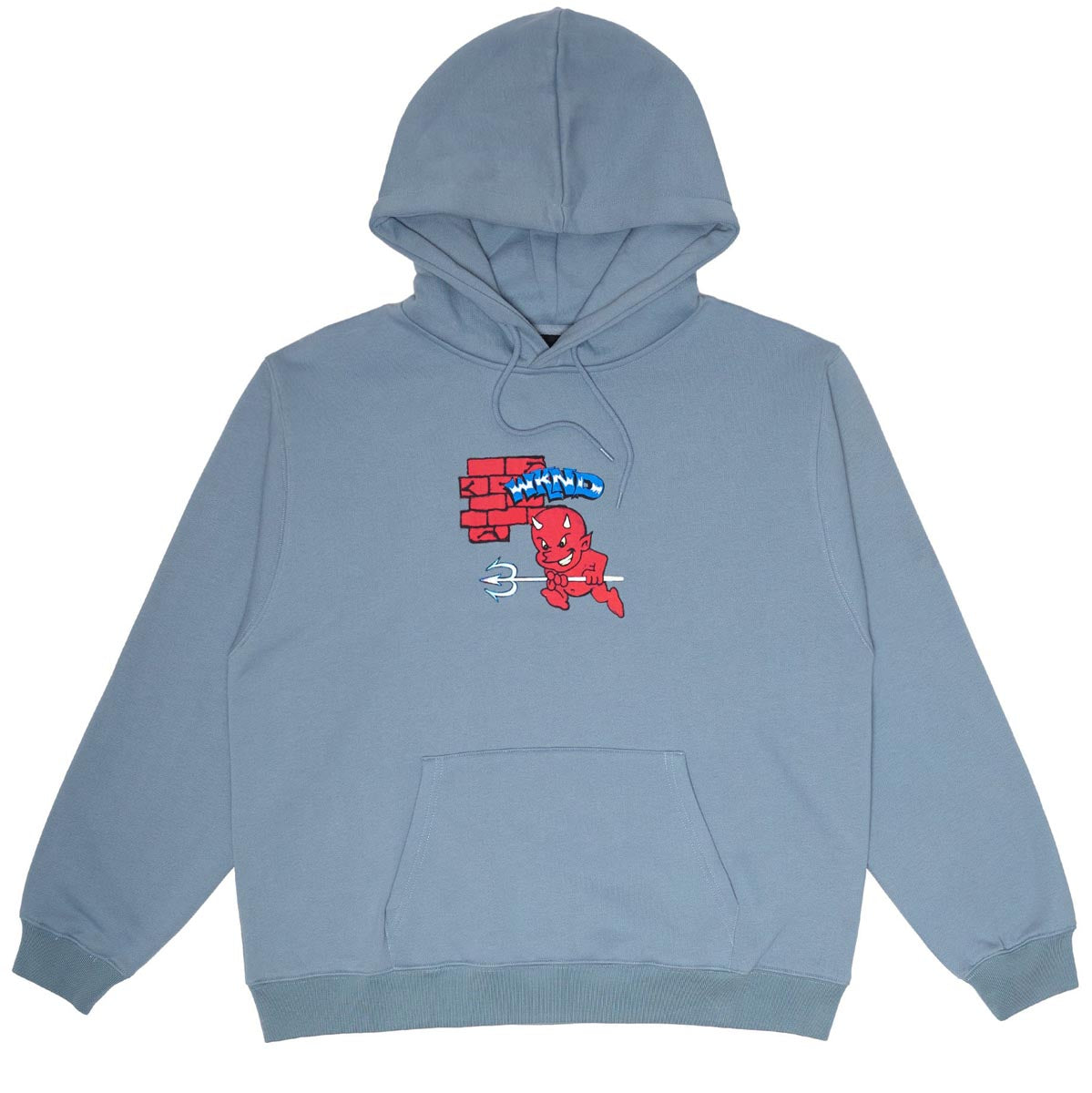 WKND Wingding Hoodie - Stone Blue image 1