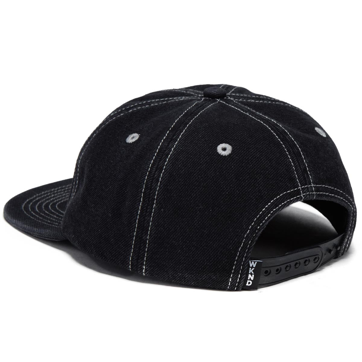 WKND Fishbone 6 Panel Hat - Black image 2