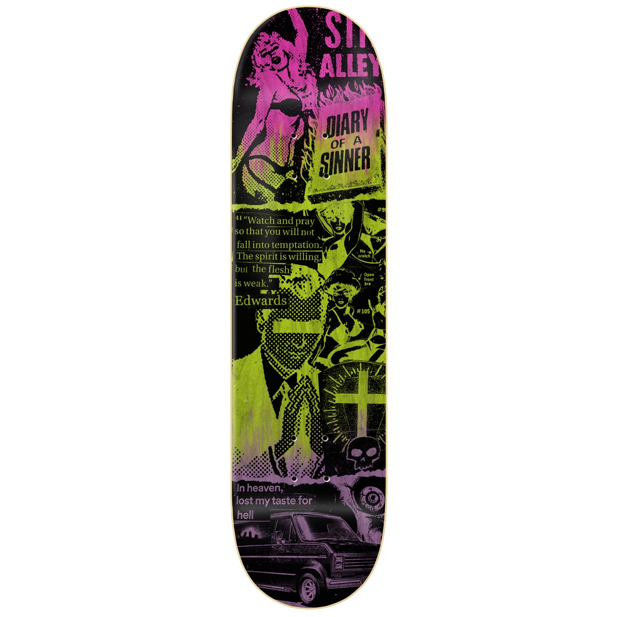 Zero Versus Edwards Skateboard Deck - 8.50