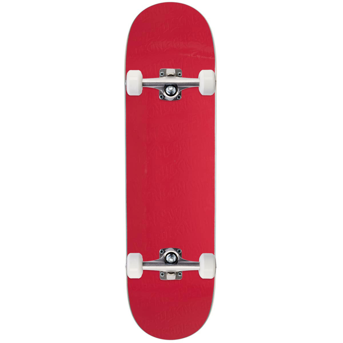 Fucking Awesome Pink Stamp Embossed Skateboard Complete - 8.25