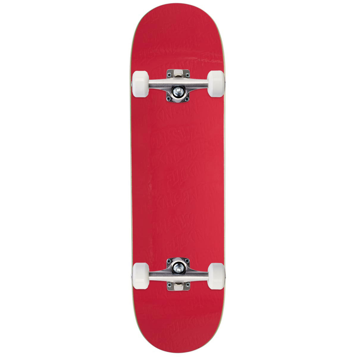 Fucking Awesome Pink Stamp Embossed Skateboard Complete - 8.50