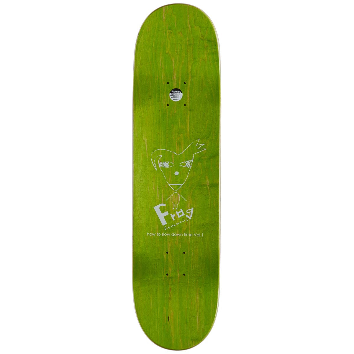 Frog Technique Pat G Skateboard Deck - 8.18