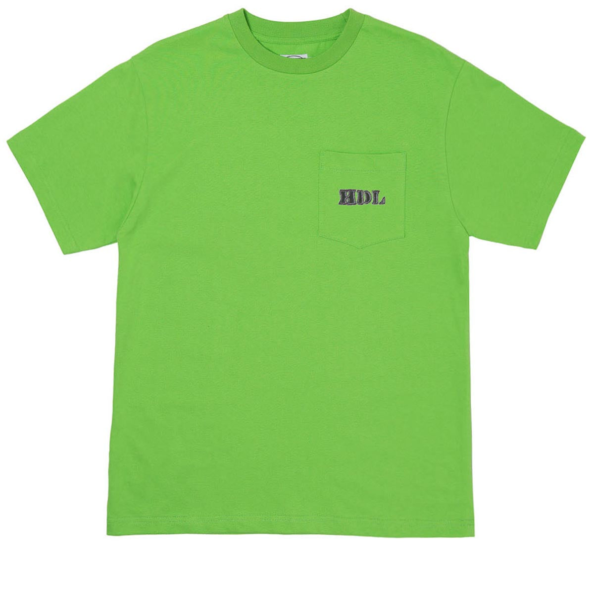 Hoddle Thunderdome Pocket T-Shirt - Lime image 1