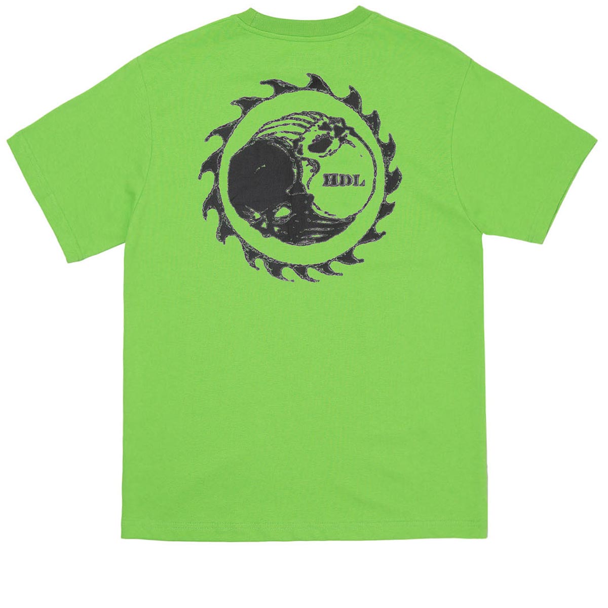 Hoddle Thunderdome Pocket T-Shirt - Lime image 2