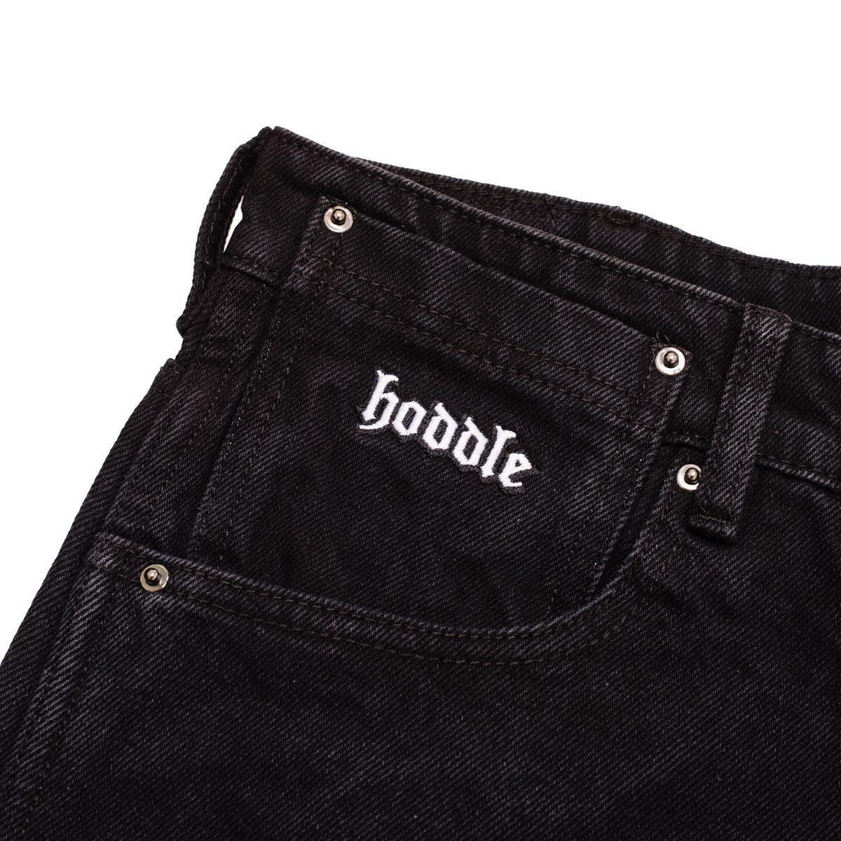 Hoddle 16oz Ranger Jeans - Black/Black image 5