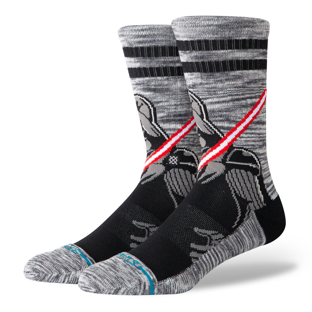 Stance Darth Crew Socks - Black image 1