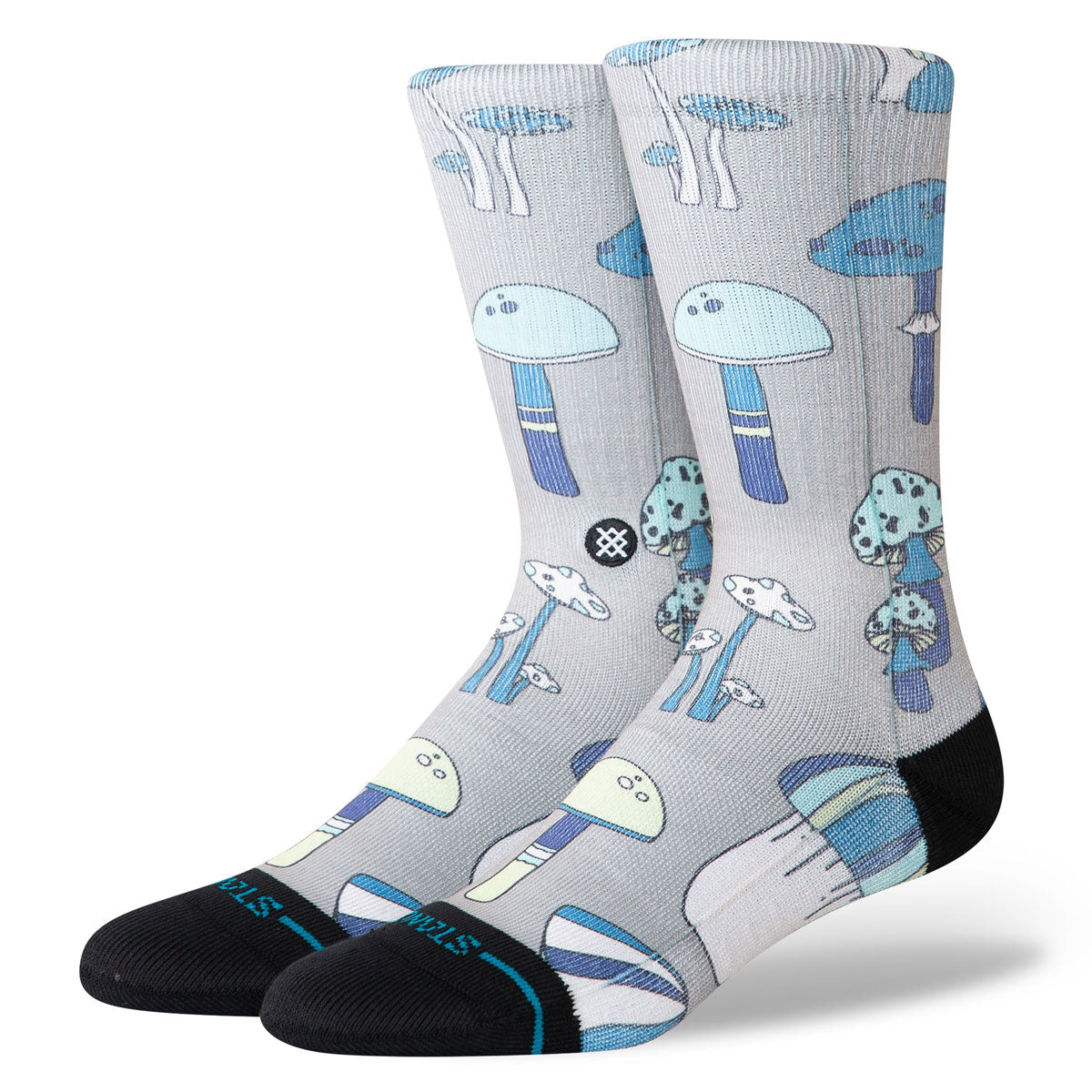 Stance Microbial Crew Socks - STG image 1