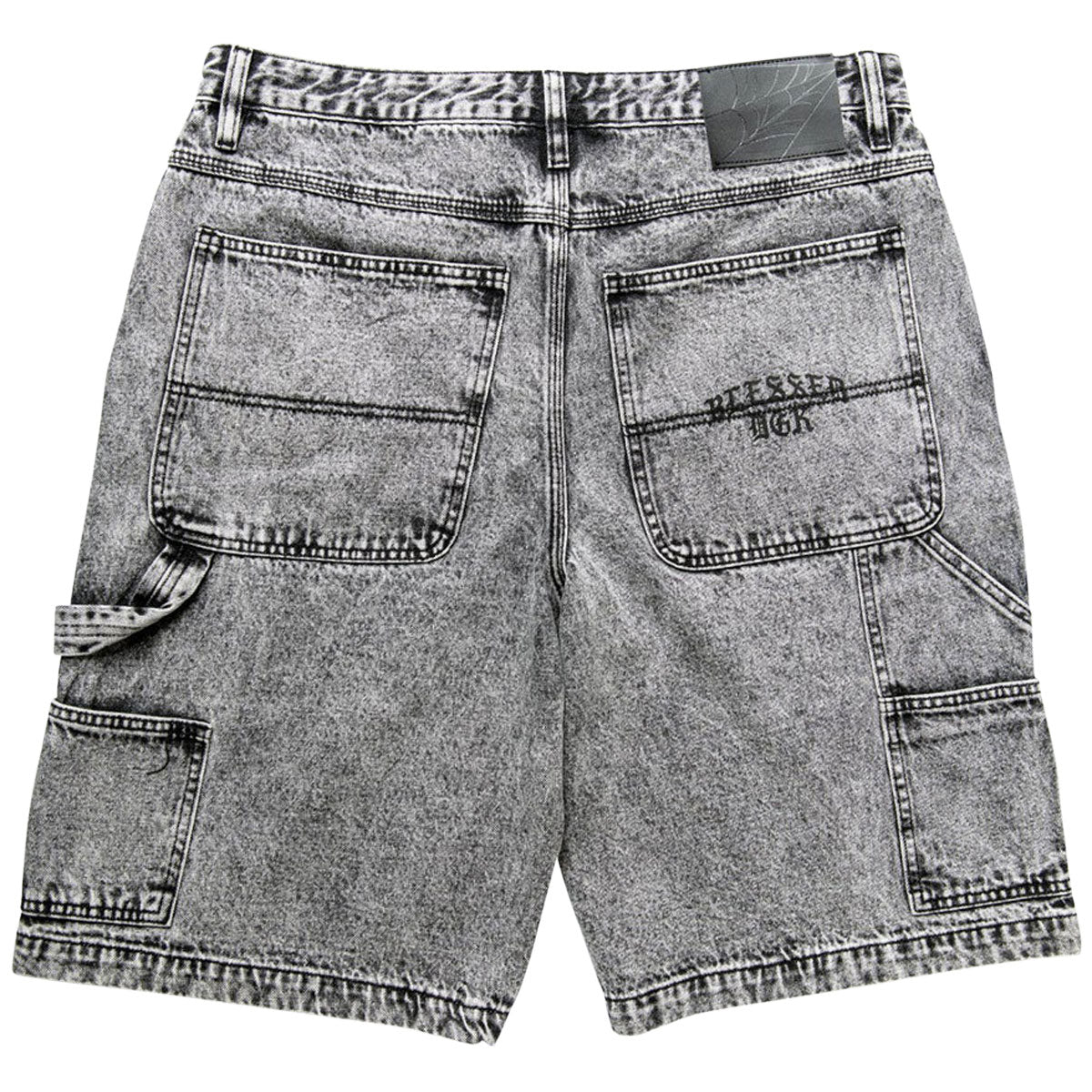 DGK Guadalupe Denim Shorts - Washed Black image 2