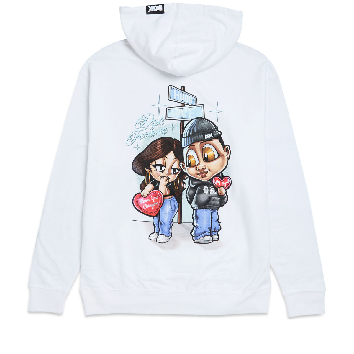 DGK Amor Hoodie - White image 1