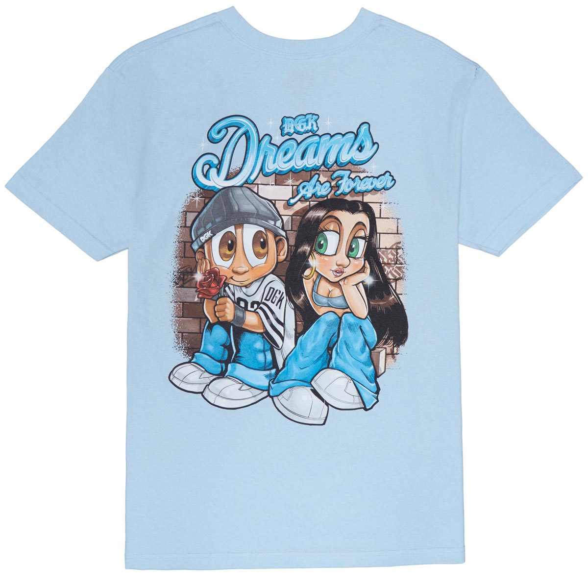 DGK Dreams Are Forever T-Shirt - Powder Blue image 1