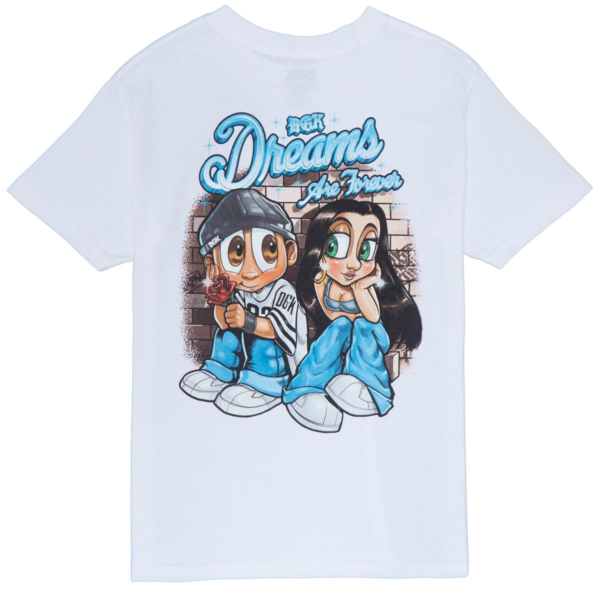 DGK Dreams Are Forever T-Shirt - White image 1