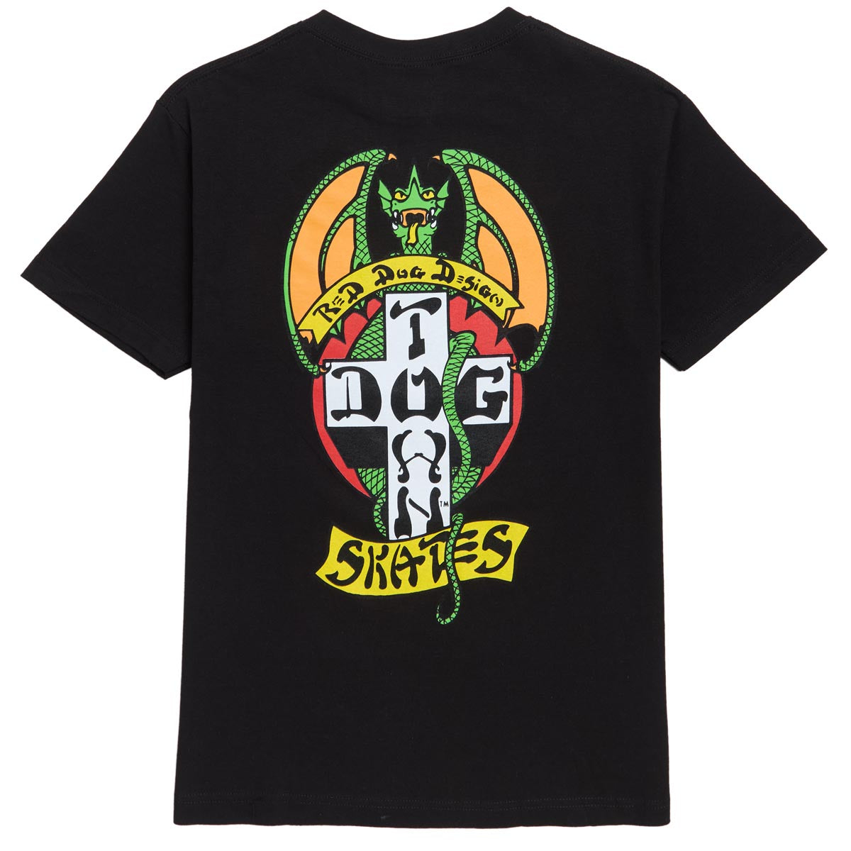 Dogtown Red Dog 70s T-Shirt - Black image 1