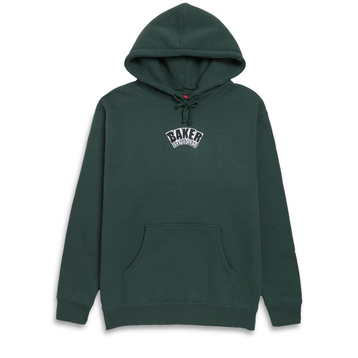 Baker Arch Logo Hoodie - Army Green image 1