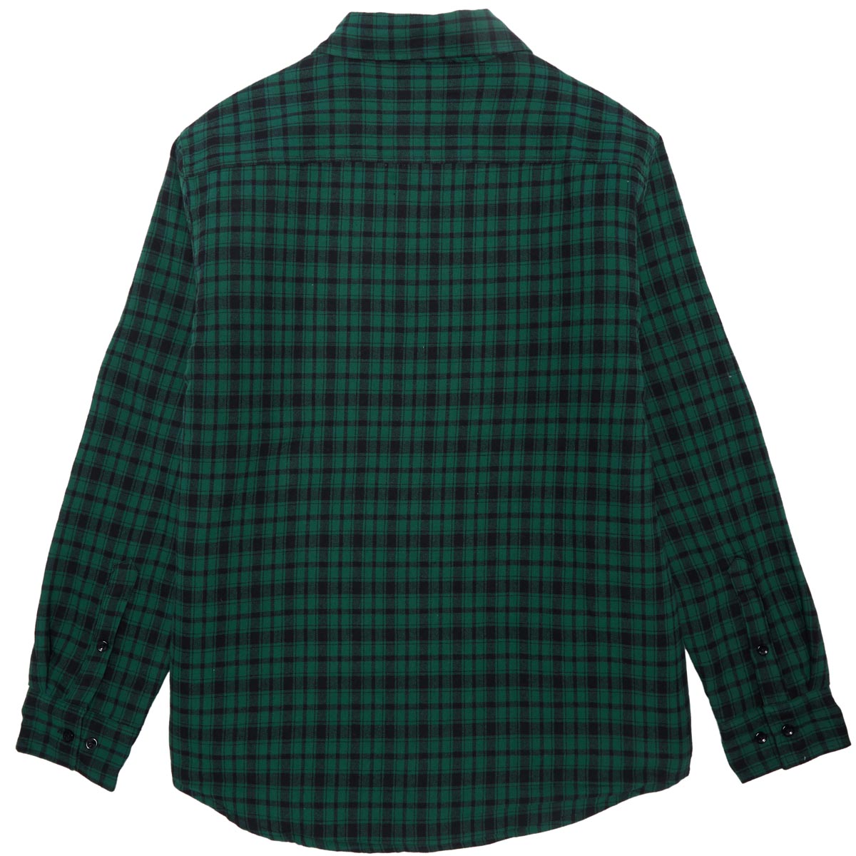 Baker Brand Logo Insulated Flannel Jacket - Green image 2